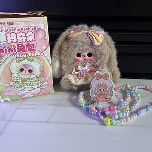 Baby Three Mini Machiato Rabbit Bag